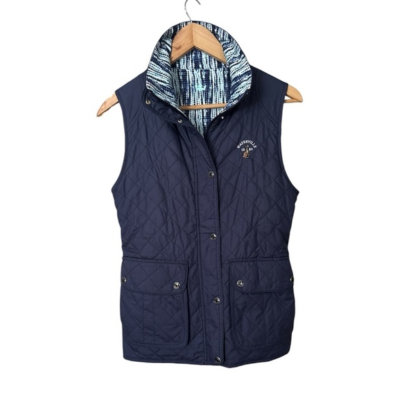Peter Millar , WATERVILLE 1889, Crown Diamond Quilted Reversible Golf Vest, XS? - Picture 1 of 12
